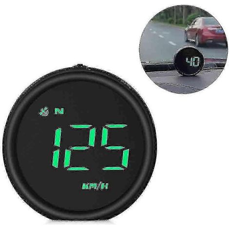 Compteur de vitesse GPS numérique, odomètre réglable, compteur journalier (1/5)