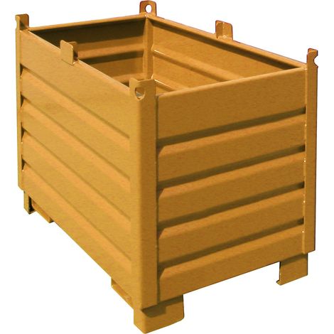 Bauer Südlohn système de conteneurs de collecte SBS 500, peint, jaune orangé (1/3)