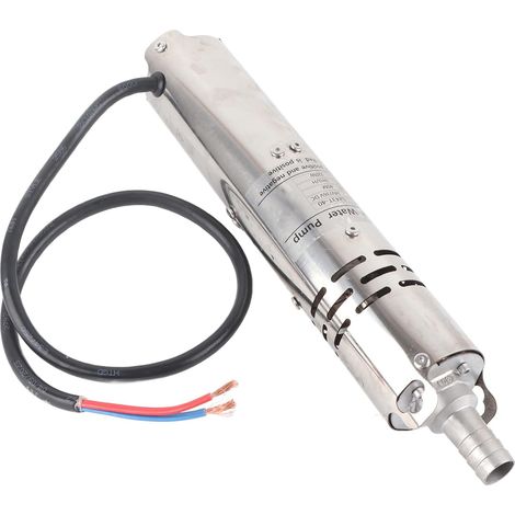Pompe Submersible 24V avec Contrôleur MPPT intégré pour la Connexion Solaire Directe et Automatique (S243T-40) (1/5)