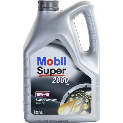 OLIO MOTORE MOBIL 1 SUPER 2000 10W-40 5L (1/5)