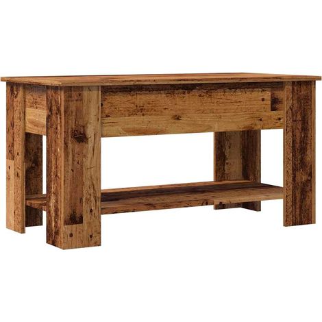 Tavolino da Salotto Legno Vecchio 101x49x52 cm in Truciolato vidaXL (1/5)