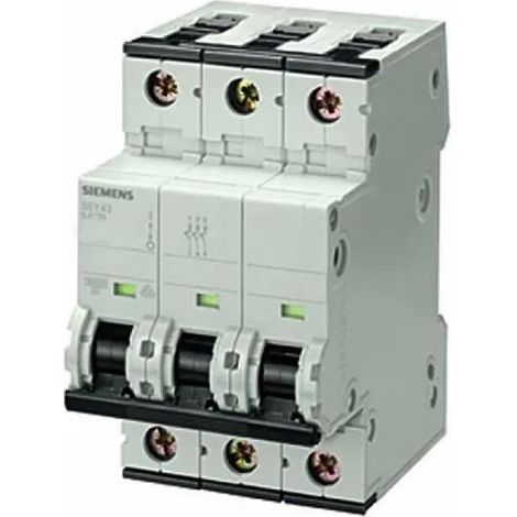 Siemens 5SY4320-7 Interruptor Automático 20 A 3 polos gris