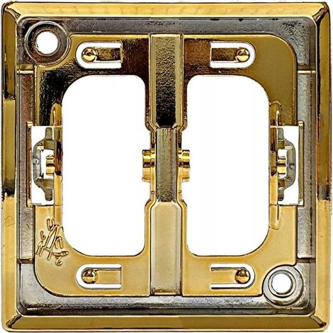 Polmark Gold-Wandsteckdose 1 Stück. (1/5)