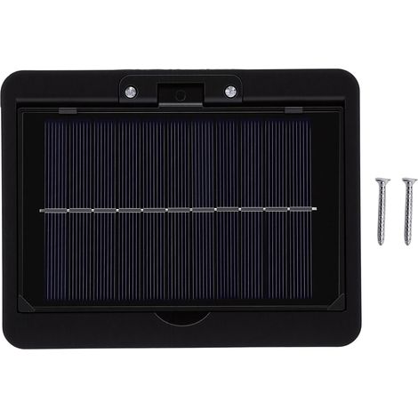 Applique murale solaire LED haute luminosité, étanche IP67, pour clôture et jardin extérieur, 6 puces (1/5)