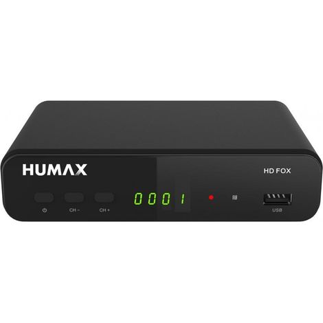 Humax HD Fox Digitaler Satellitenreceiver mit USB & Dolby