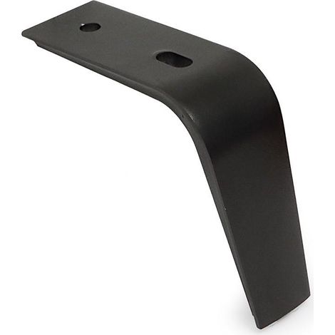 PATA ALUMINIO MODELO TESIS H140 ACABADO NEGRO MATE Y MARRÓN MATE (1/3)