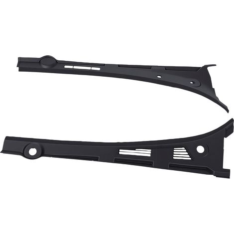 Pair of Left and Right Windshield Wiper Cover Panels, Front Water Deflector, Windshield Air Guide, Replacement Accessory with Precise Fit for Direct Installation (1/5)
