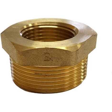 Adaptateur/ réducteur IPS KalyxX en laiton 1' à 3/4' (2335.01) (1/2)