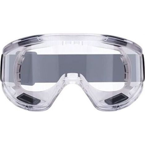 Pair Lunettes de Protection Anti-buée Surlunettes de Sécurité Anti-rayures Idéal pour Bricolage, Chimie, Travaux, Chantiers (1/5)