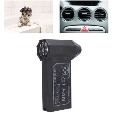 Powerful Turbine Fan 200W 53m/s Max Speed 180g Air Pressure Motor 140000rpm Magnetic Nozzle 24000mAh Battery Cleaning Home Car Outdoor- (1/5)