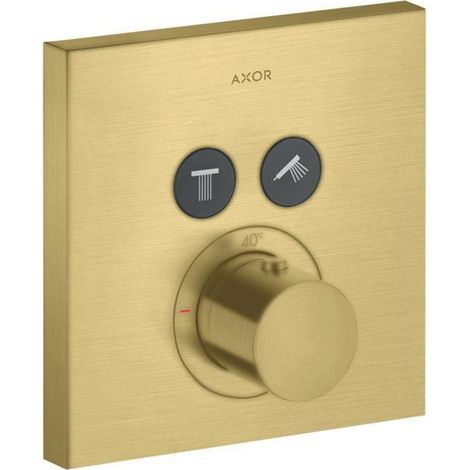 hansgrohe AXOR Starck ShowerSelect Square Thermostat