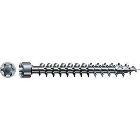 Spax Vis bois Tête cylindrique TC TORX T30 6X200 Filetage total 4CUT WIROX (1/3)