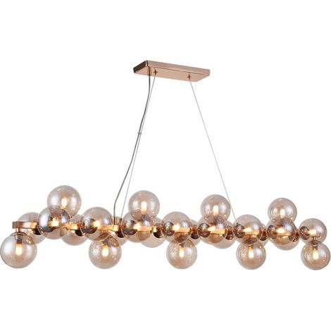 Lampadario Dallas Maytoni ottone 25 sfere vetro G9 (1/4)