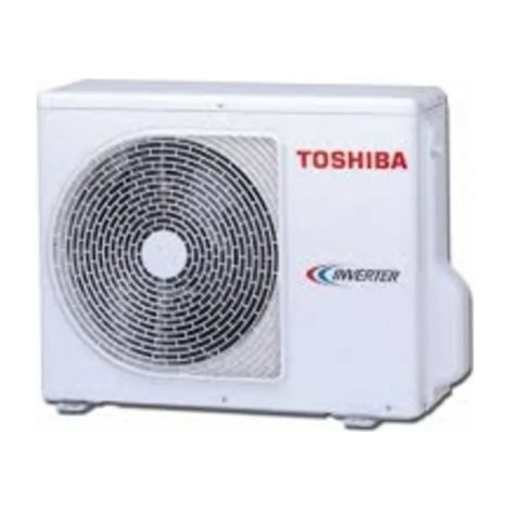 Toshiba – Climatiseur réversible monosplit 3.6KW – Unité extérieure R410A – 1200 BTU – Compresseur DC Twin-Rotary – Dimensions 550x780x290mm