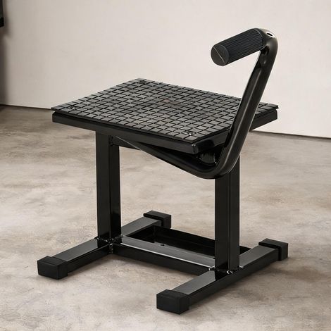 Top case moto nero en acciaio gomma 48 x 34 x 43 cm (1/5)
