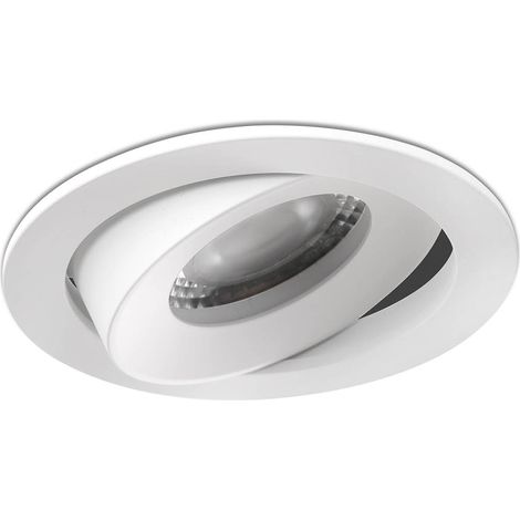 Faro Kivi Kivi Blanc Orientable Encastré 7W 3000K 36° Ip44 (1/4)