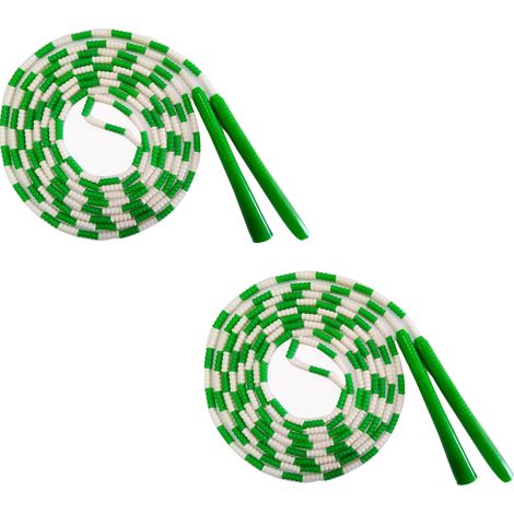 Corde À Sauter Longue À Perles - 5 M Et 7 M Réglable - Pour Activités Collectives En Équipe - 2 Pièces (1/5)