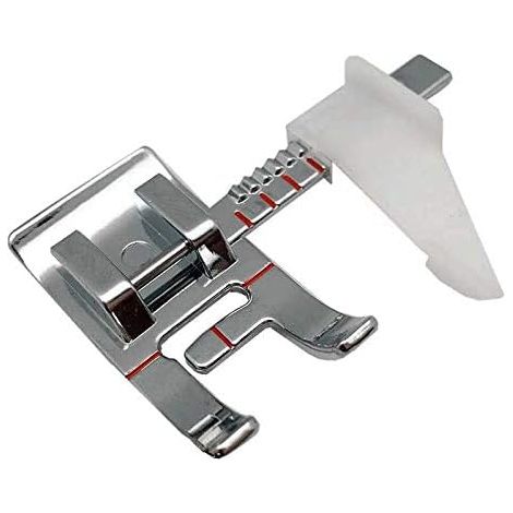 Pied de biche avec rail réglable pour machine à coudre accessoire de couture pour guides de couture précis et marges constantes