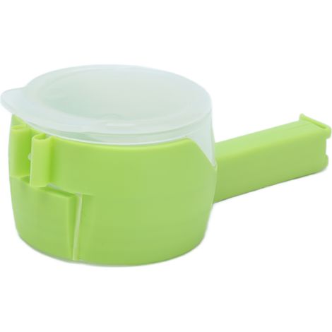 Clips de fermeture pour sacs de conservation alimentaire en plastique non toxique avec bec verseur pour une organisation optimale des aliments en cuisine (1/5)