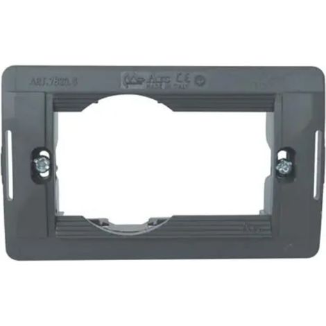 marlanvil arc compatibile bticino living classic supporto 1 posto con schuko
