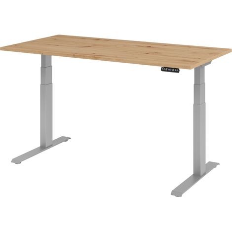 bümö Schreibtisch elektrisch XDKB Rechteck: 160 x 80 cm Asteiche (1/5)