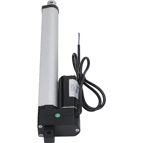 Actionneur électrique linéaire 24 V, course de 400 mm, force de 3000 N (660 lbs), faible niveau sonore, protection IP54 (1/5)