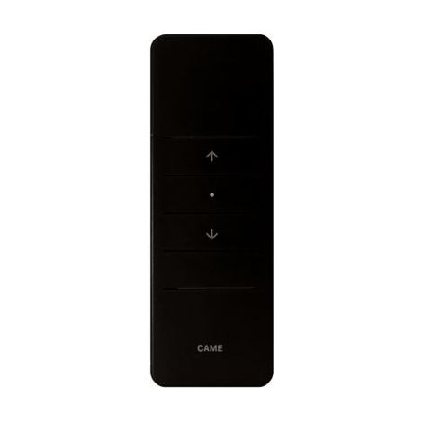 Emetteur portable 433,92MHz 1 canal noir CAME 001YE0148