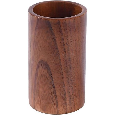 Porte-ustensiles de cuisine en bois, rangement pour couverts, porte-stylo (1/4)