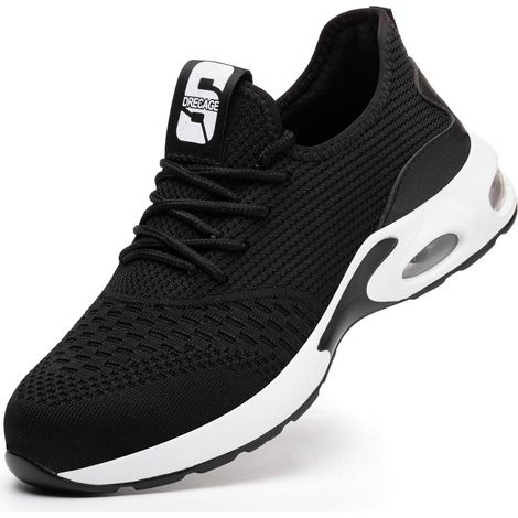 Chaussures de Sécurité Homme Femme Chaussures de Travail Légère Respirant Baskets de Sécurité (1/5)
