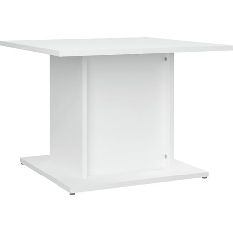 Maison Exclusive - Tavolino da Salotto Bianco 55,5x55,5x40 cm in Truciolato (1/5)