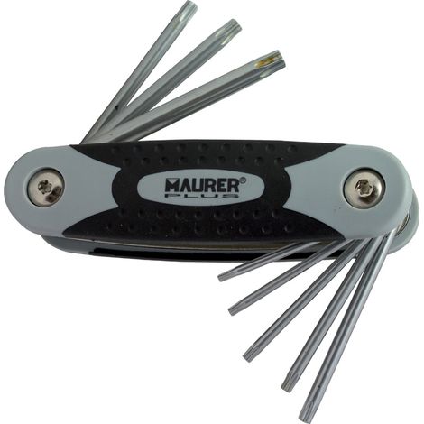 MAURER PLUS Jeu de 8 clés Allen Torx pliables 86835 (1/2)