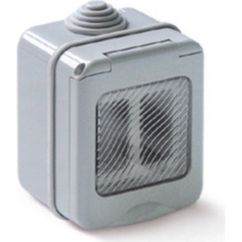 CASSETTA TONDO DA PARETE P/ESTERNO 2P IP55- 1,0 pz