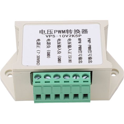 Convertisseur de tension PWM 0-10 V analogique à 0-100 % module de conversion de signal numérique 2 KHZ-20 KHZ (1/5)