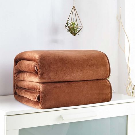 Couverture Jetable - Flanelle Microfibre Épaisse - 100 x 150 cm - Pour Canapé Lit Chaise Extérieur Camping - 1 Pièce (1/3)