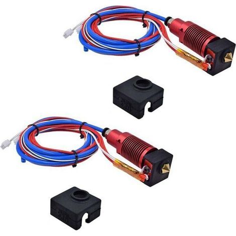 J-Head CR10S PRO 3D Extrusion Kit, 2 pieces, all metal, for Bowden-3 Pro CR10 10S extruder, 24V (1/4)