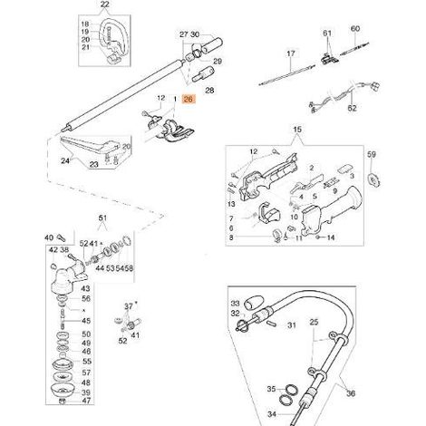 SCHLAUCH D.26 ORIGINAL EMAK 61390012R