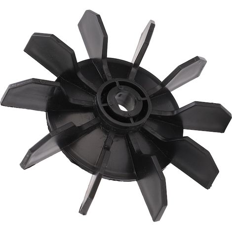 Petite pale de ventilateur pour compresseur d'air, Mmgoqqt, 135 x 14 mm, plastique, silencieuse, noire (1/5)
