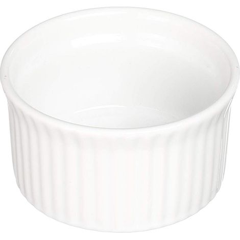 Grange en céramique pour la cuisson, Ø 9 cm, blanc