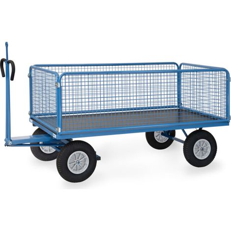 fetra Chariot à plateaux 6436PZ avec œillet de traction