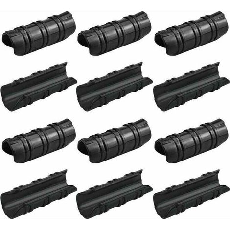 100 Pcs Serre Clips 25mm Clips Serre de Jardin Résistance aux Températures Elevées Fixation Bache Serre Durable Facile a Utiliser pour Fixation Serre Bannière Tuyau Jardin Films - Noi