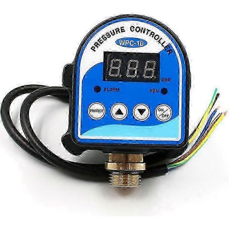 Pressostat d'eau, étanche IP65 et silencieux, en plastique, accessoire pour surpresseur domestique. (1/4)