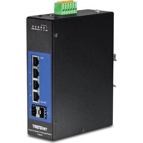 Trendnet Switch Gestibile Layer 2 6 Porte Grigio (1/4)