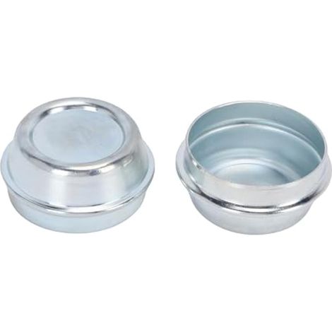 Capuchon Anti-poussière de Moyeu de Roue de Remorque, en Acier galvanisé, Couvercle de Graisse Anti-Impact Durable, Empêche Les Dommages à L'essieu pour Alko 48mm 2 Pièces (1/3)