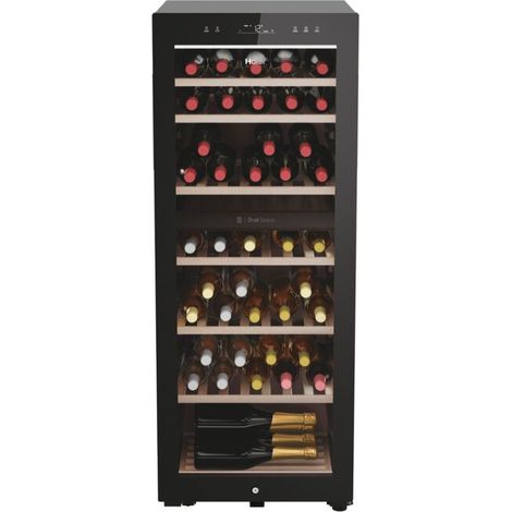 Haier Wine Bank 50 Serie 7 HWS77GDAU1 Cantinetta vino con compressore Libera installazione Nero 77 bottiglia/bottiglie (1/10)