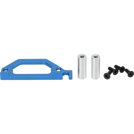 Support de Servo en Alliage d'Aluminium pour Traxxas Latrax Teton, Pièce de Rehausse pour Voiture RC 1/18 Crawler Bleu (1/5)