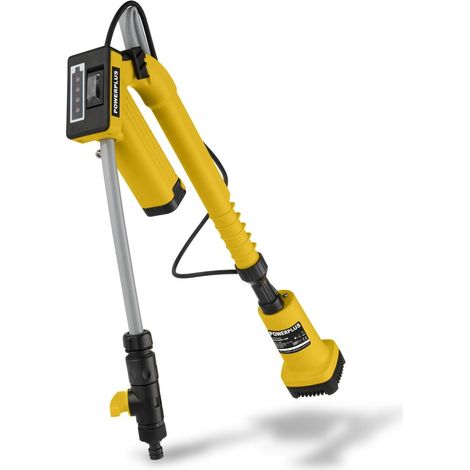 Powerplus Pompe vide-fût POWXG9650 12V - Débit Maximal de 1500 l/ hour - incl. batterie et chargeur