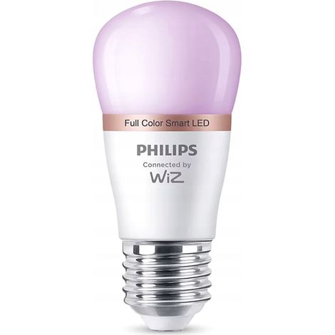 LED-Lampe E27 P45 4,9W = 40W 2200-6500K + RGB smart WiFi Philips W 1 Stück. (1/5)