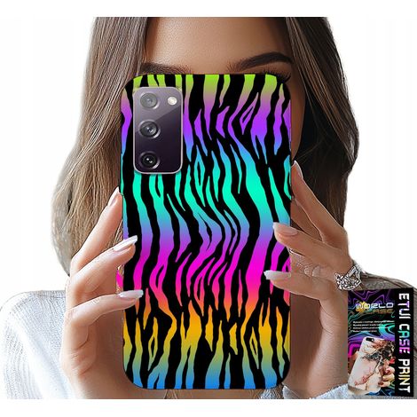 Coque pour Samsung Galaxy S20 FE - Motifs abstraits colorés + film protecteur (1/5)