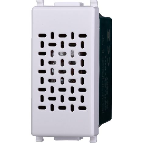 Ronzatore bronzo compatibile Vimar Plana 6A 220V colore bianco Ettroit EV1501 (1/3)