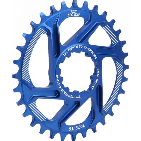 32-Zahn-Fahrradkettenblatt mit positiven und negativen Zähnen für X9 XO X01 (1/5)